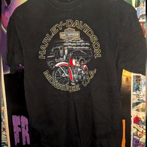 nwt Mens HARLEY DAVIDSON *Collegiate Eagle* Tee Shirt Collector